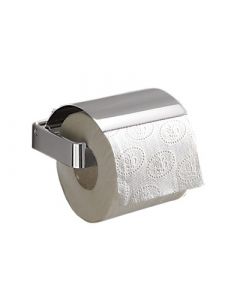 Lounge Range - Toilet Roll Holder with Flap - Polished Chrome