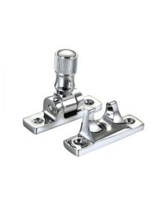 Brighton Pattern Sash Fastener - Polished Chrome