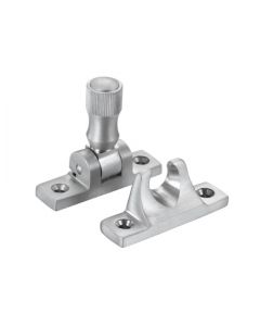 Brighton Pattern Sash Fastener - Satin Chrome