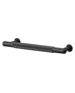 Buster & Punch Linear Pattern Cabinet Pull Bar Handle - Small - Black