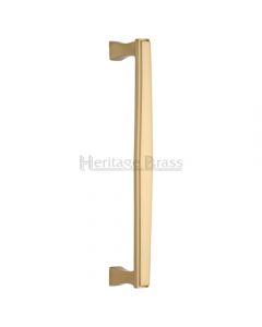 Deco Pull Handle - Bolt Through Fixing - Satin Brass