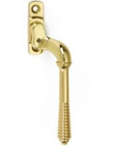 Lockable Window Espagnolette Handle- Reeded - Narrow Style