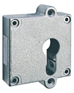 Surface Mounted Euro Profile Rim Dead Lock Case For Cupboard Doors