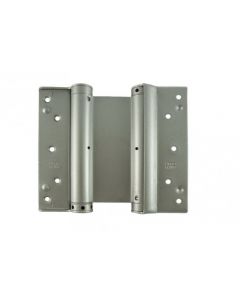 FD60 - 60 Minute Fire Rated - Double Action Spring Hinges - For Double Swing Doors - Silver Grey