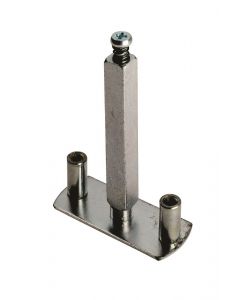 Half Set Fixing Plate For Bolt Through Furniture - 8mm x 8mm