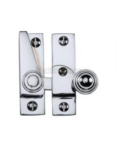 Hook Plate Sash Fastener - Polished Chrome