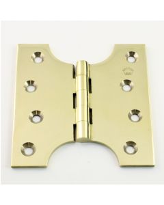 Parliament Projection Hinges - Polished Brass - 102mm x 102mm - 50mm Projection