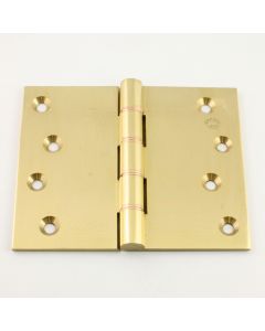 Broad Butt Projection Hinges - Polished Brass - Available in Four Sizes