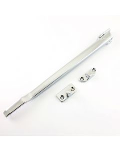 Modern Design Basta Style Casement Window Stay - 254mm Long - Polished Chrome