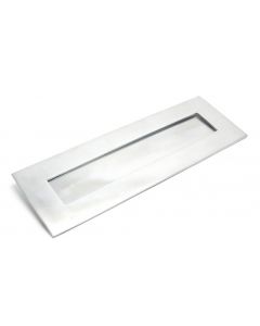Period Range Letter Plate - 324mm x 108mm - Satin Chrome