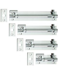 Necked Bolt - Polished Chrome