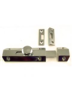Surface Mounted Slide Bolts - Architectural Range - Polished Chrome