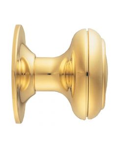 Centre Door Knob - PVD Brass