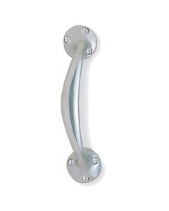 Face Fix Cranked Pull Handle - SAA - Aluminium - Each