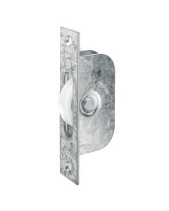 Axle Pulley Wheel - For Sliding Sash Windows - Zinc Plated With Nylon Wheel
