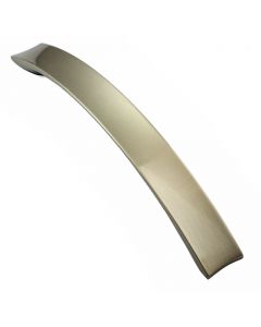 Concave Bow Handle - Available In Two Lengths - Satin Nickel