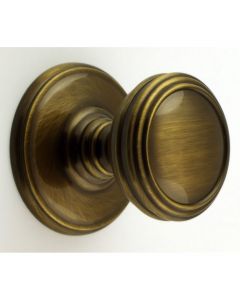 Ringed Cupboard Knobs - Available In 3 Sizes - Florentine Bronze Finish