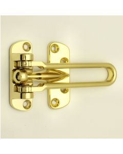 Front Door Guard (Hotel Room Guard) - Polished Brass