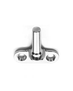 Cranked Pin For Flush Fitting Inward Opening Windows - Polished Chrome
