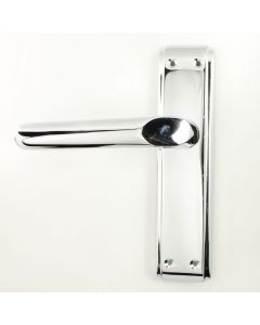 Deco Lever Suite - Polished Chrome