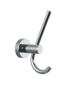 Bond Range - Double Robe Hook - Polished Chrome
