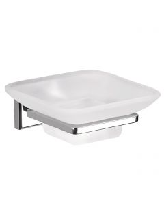Colorado Range - Glass Soap Dish - Polished Chrome