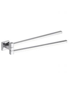 Colorado Range - Double Swing Towel Rail - Polished Chrome
