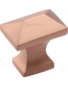 Pyramid Cupboard Knob - 35mm - Satin Copper