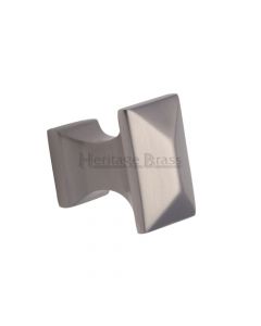 Pyramid Cupboard Knob - 35mm - Satin Nickel