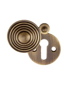 Ringed Covered Escutcheon - Florentine Bronze