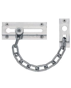 Front Door Security Chain - Satin Chrome