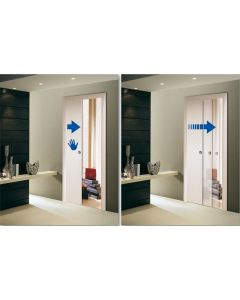 Scrigno Soft Close Damper Mechanism For Glass Doors - Minimum Door Width 700mm - For Doors Up To 60kg In Weight