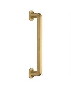 Traditional Design Door Pull Handle - Satin Brass