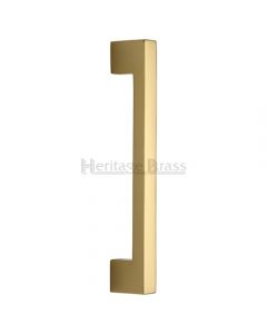 Urban Pull Handle - Bolt Through Fixing - Polished Brass
