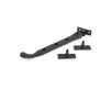 Cast Pear Drop Casement Stay - Black