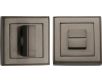 Square Turn & Release Cylinder With Stepped Edge Set - Matt Bronze