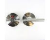 Disabled Large Bathroom Turn & Release Set - Satin Stainless Steel