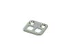 Flat Shoot Bolt Keep For Use With 44492 Window Espagnolette Shoot Bolts - 2mm Plate