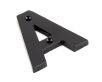Heavy Simple Letters - Black