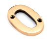 Heavy Simple Face Fix Numbers - 78mm High - Screw Fix - Polished Solid Bronze