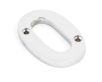 Heavy Simple Face Fix Numbers - 78mm High - Screw Fix - Polished Chrome