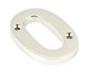 Heavy Simple Face Fix Numbers - 78mm High - Screw Fix - Polished Nickel