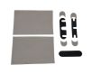 Circular Turn & Turn Hook Lock For Sliding Pocket Doors - Matt Black