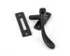 Mortice Plate Pear Drop Fastener Casement Fastener - Reversible - Black
