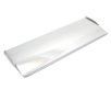 Period Range Inner Flap Letter Plate Cover - 354mm x 130mm - Satin Chrome