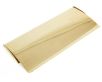Small Inner Flap Letter Plate Cover - 265mm x 130mm - Polished Brass Unlacquered