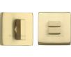 Square Turn & Emergency Release Cylinder Set - Satin Brass