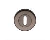 Standard Profile Round Escutcheon - Matt Bronze