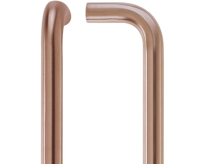 D Shaped Pull Handle Bolt Through Fixing Grade 304 Two Sizes