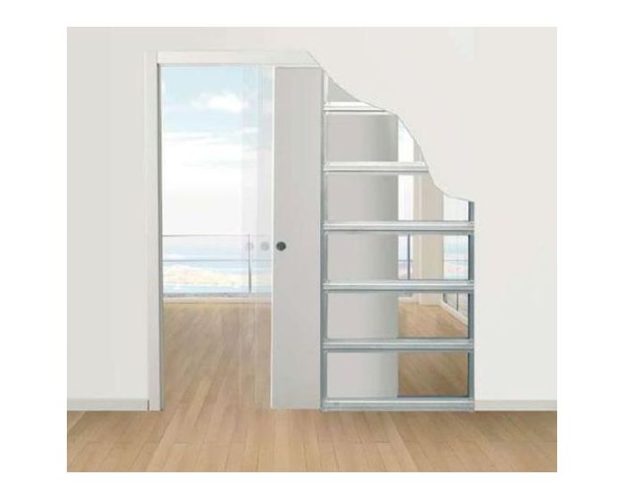 Eclisse Sliding Pocket Door System Single Door Kit To Suit 125mm Wall Thickness G Johns Sons